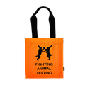Fighting Animal Testing -  Orange Tote Bag - Each