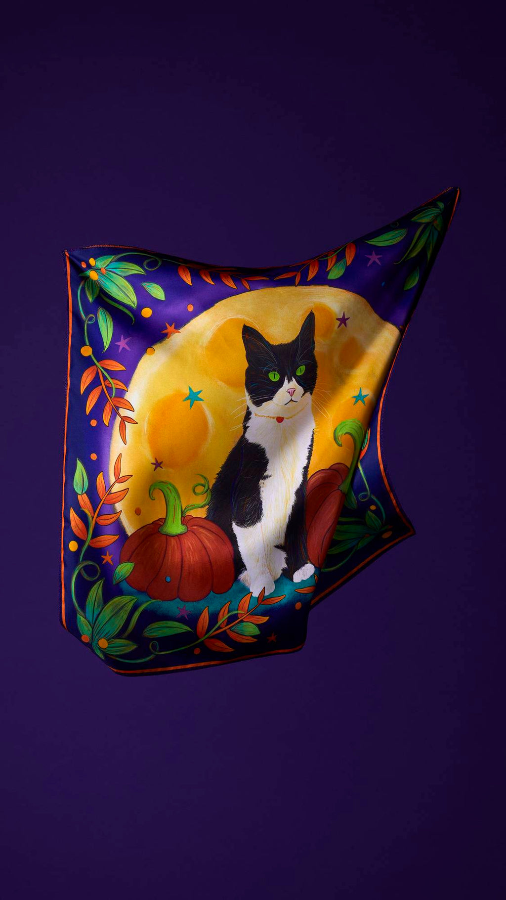 Luna The Cat - 70cm x 70cm