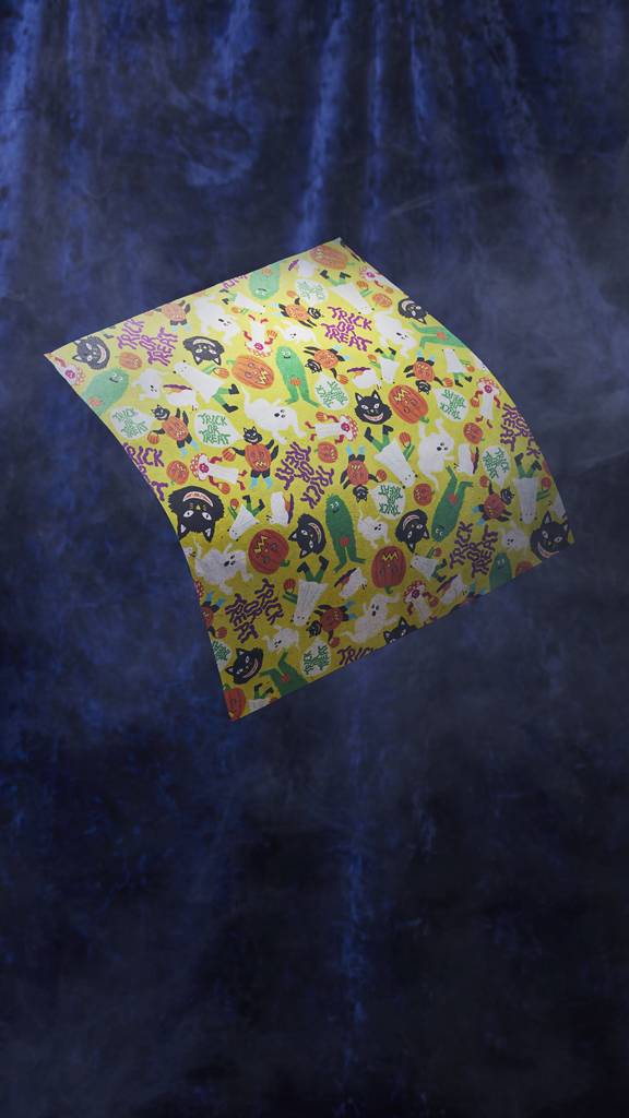 Do The Monster Mash Lokta Wrap - 35cm x 35cm