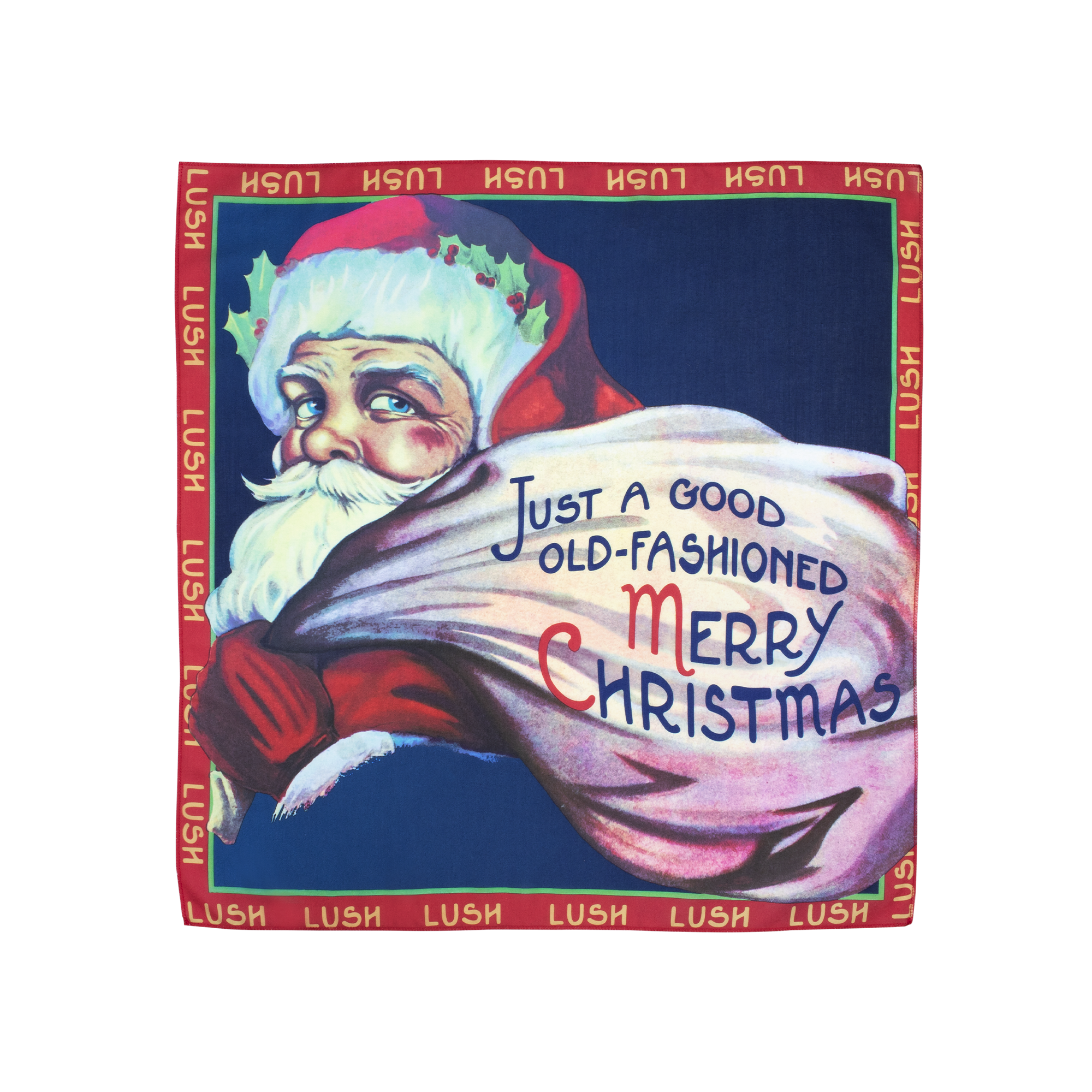Just A Good Old-fashioned Merry Christmas - 70cm x 70cm